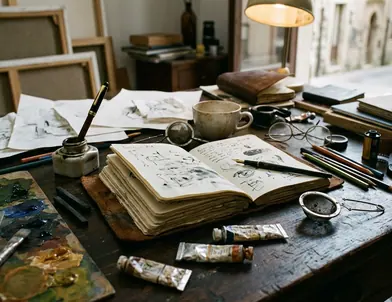 Imagen que muestra una libreta