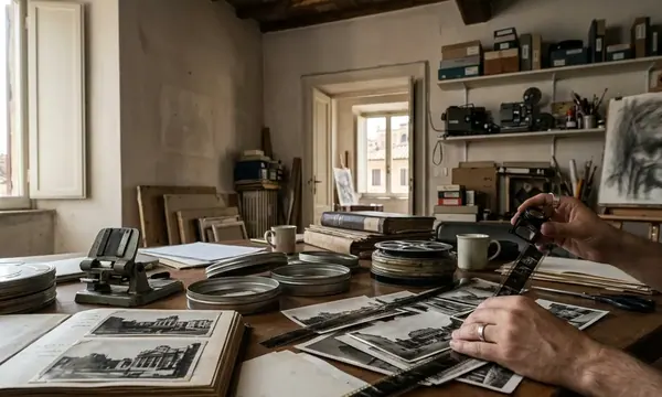 Roma como puente: el cine, el arte y la memoria