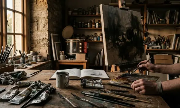 Cómo transformar una emoción difícil en material creativo sin perderse en ella